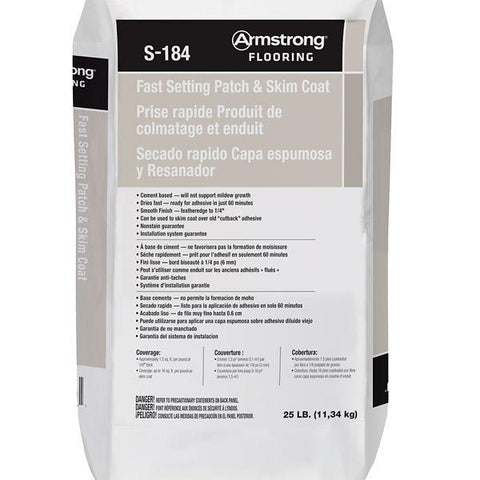 S-184 Fast-Setting Patch & Skim Coat 25 lb. Bag Default Title Floor Patch - benthunder