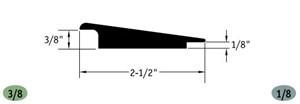 Transition 3/8" to 1/8" Default Title Finishing Accessories - benthunder