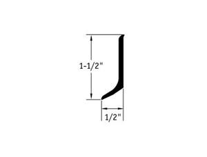 Tub Moulding 1-1/2" to 1/2" Default Title Finishing Accessories - benthunder