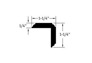 Corner Guard 1/4" to 1-1/4" or 1-1/4" Default Title Finishing Accessories - benthunder