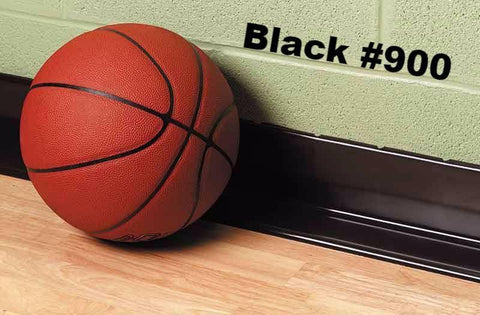 Black Rubber Vent Cove Base with Toe Black Wall Base - benthunder