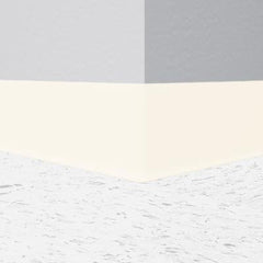 Snow White 4" Rubber Cove Molding Wall Base - benthunder