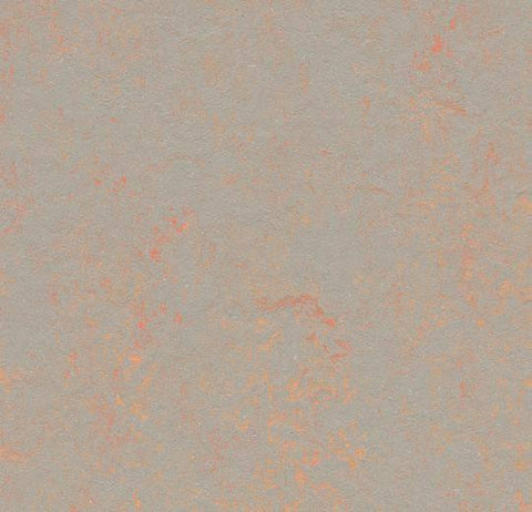 Orange Shimmer Marmoleum Concrete 79 in. Linoleum Sheet - benthunder