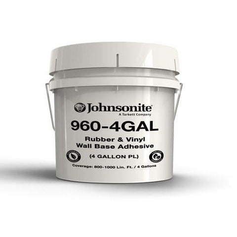 Rubber & Vinyl Wall Base Adhesive: 960 4 Gallon Flooring Adhesive - benthunder