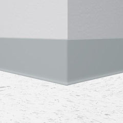 Sterling Silver 4" Rubber Cove Molding Wall Base - benthunder