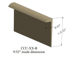 Cove Cap for 9/32" Finishing Accessories - benthunder