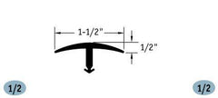 T Moulding 1/2" Finishing Accessories - benthunder