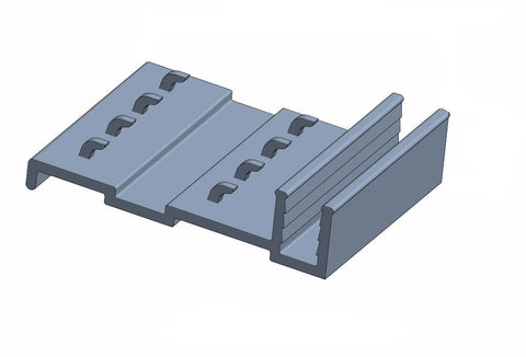 T Moulding Track 1-1/8" to 21/64" Default Title Finishing Accessories - benthunder