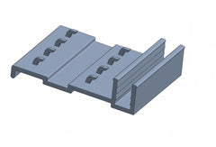 T Moulding Track 1-1/8" to 21/64" Finishing Accessories - benthunder