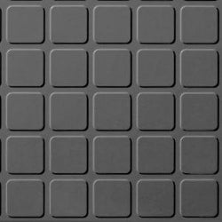 Raised Square Rubber Tiles