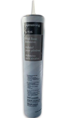 Wall Base & Stair Tread Adhesive: S-725 1 Cartridge (12 Units per Box) Flooring Adhesive - benthunder