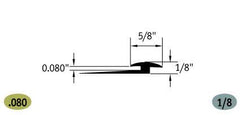 Slim Line Transition 5/8" to 1/8" Finishing Accessories - benthunder