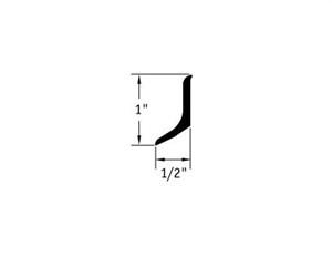 Tub Moulding 1" to 1/2" Default Title Finishing Accessories - benthunder