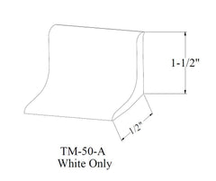 Tub Moulding 1" to 1/2" Finishing Accessories - benthunder