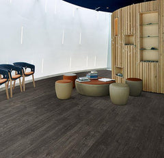 Black Rustic Oak Allura Wood Vinyl Plank - benthunder